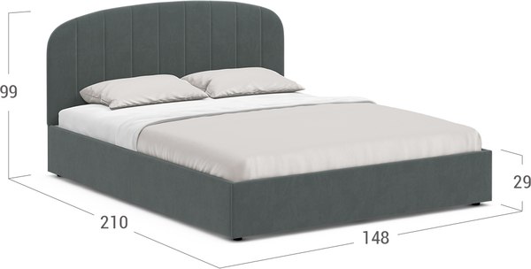 Полуторная кровать Moon Family 1262 / MF012429