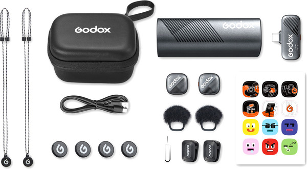 Радиосистема микрофонная Godox Cube SC Kit 2 / 32239n