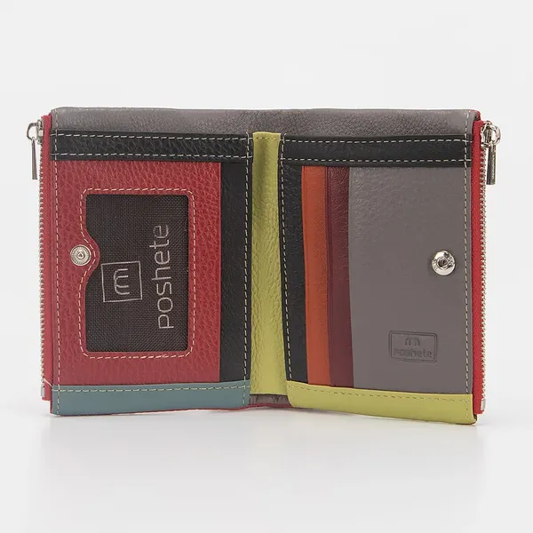 Портмоне Poshete 861-2206-9949-RED