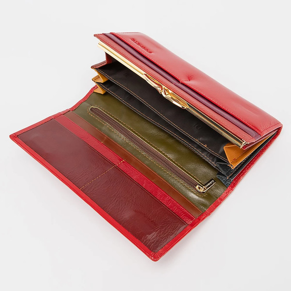 Портмоне Poshete 827-826ZL-RED