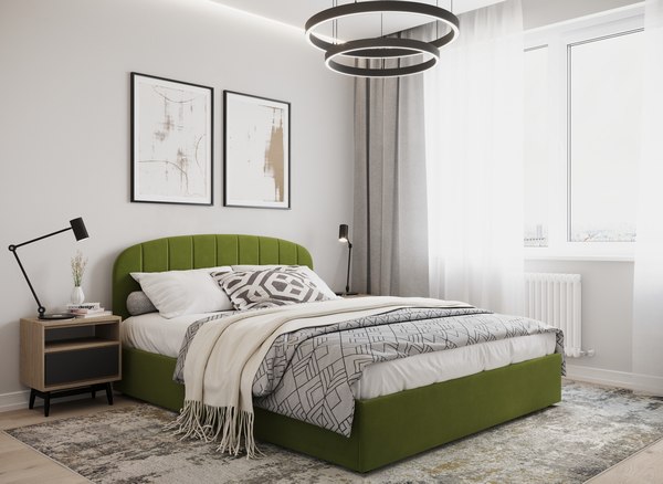 Двуспальная кровать Moon Family 1262 / MF012230