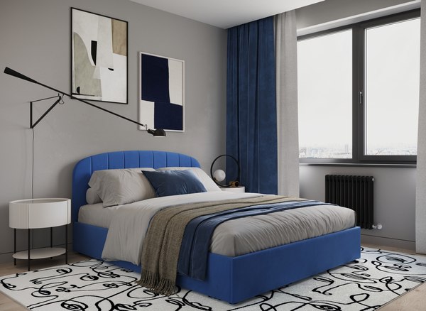 Двуспальная кровать Moon Family 1262 / MF012440