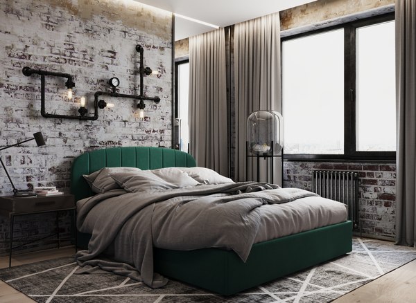 Двуспальная кровать Moon Family 1262 / MF012351