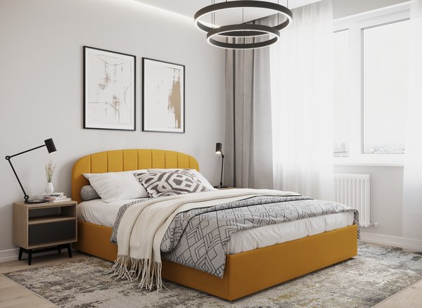 Двуспальная кровать Moon Family 1262 / MF012221