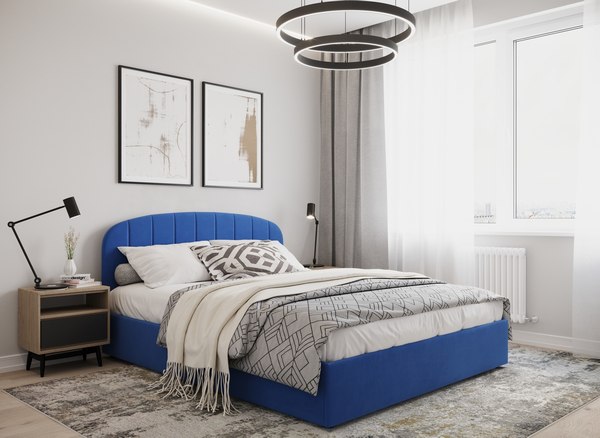 Двуспальная кровать Moon Family 1262 / MF012441