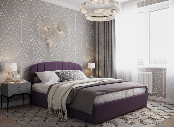 Двуспальная кровать Moon Family 1262 / MF012271