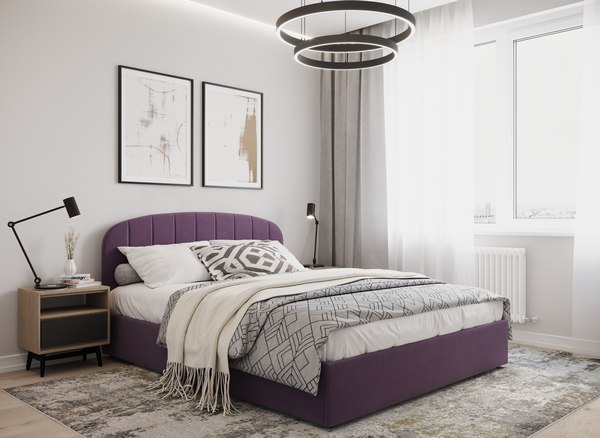 Двуспальная кровать Moon Family 1262 / MF012271