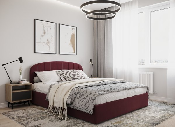 Двуспальная кровать Moon Family 1262 / MF012432