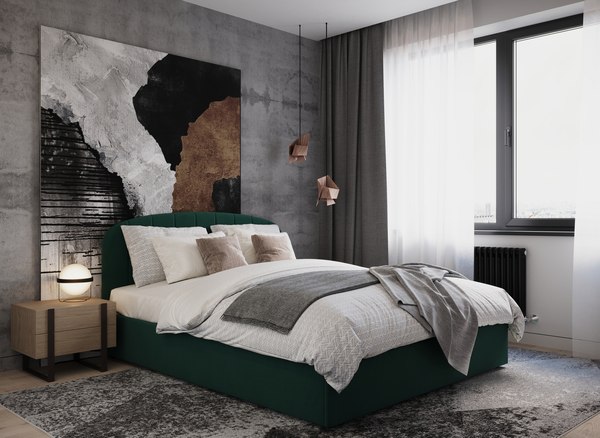 Двуспальная кровать Moon Family 1262 / MF012353