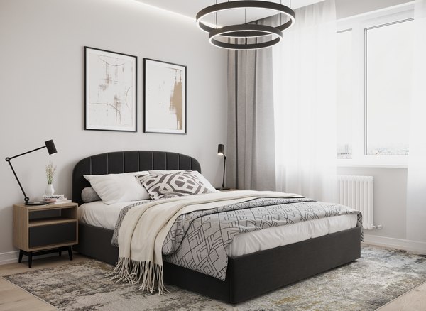 Двуспальная кровать Moon Family 1262 / MF012473