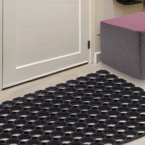 Коврик грязезащитный Sundays Home Ячейка 100x200x1.6см / 93682