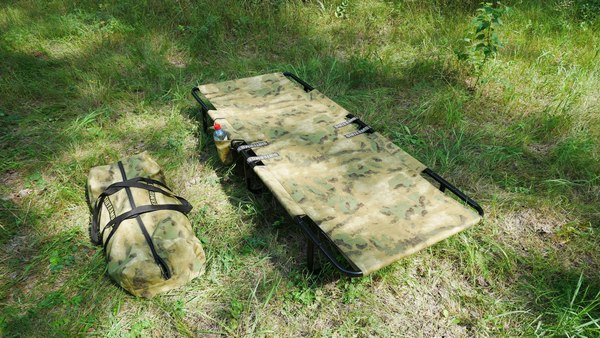 Раскладушка туристическая СИБТЕРМО Ночь 170x70см / 01010118