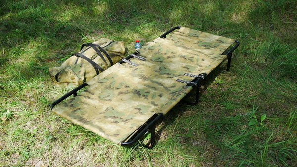 Раскладушка туристическая СИБТЕРМО Ночь 170x70см / 01010118