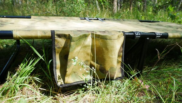 Раскладушка туристическая СИБТЕРМО Ночь 170x70см / 01010118