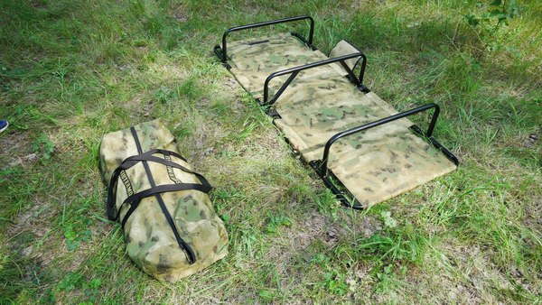 Раскладушка туристическая СИБТЕРМО Ночь 170x70см / 01010118