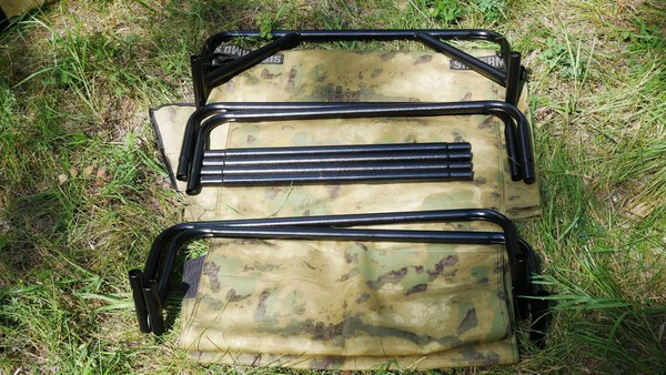 Раскладушка туристическая СИБТЕРМО Ночь 170x70см / 01010118