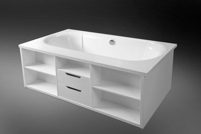 Ванна из искусственного мрамора Belux Омега 2 ВО2-1700