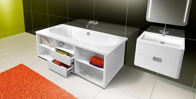 Ванна из искусственного мрамора Belux Омега 2 ВО2-1700