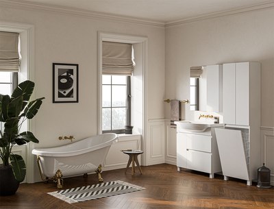 Ванна из искусственного мрамора Belux Ладья ВЛА 1600