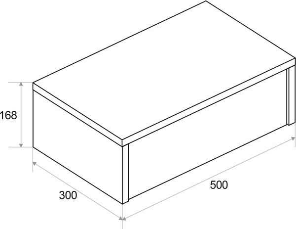 Прикроватная тумба ЗОВ Токио 50 / T50AWPTOTC