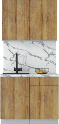 Кухонный гарнитур Интерлиния Мила Шато 1.0А - фото