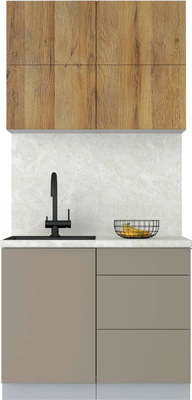 Кухонный гарнитур Интерлиния Мила Шато 1.0А - фото