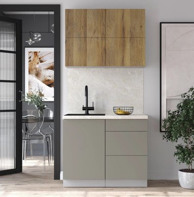 Кухонный гарнитур Интерлиния Мила Шато 1.0А