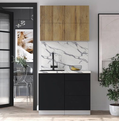 Кухонный гарнитур Интерлиния Мила Шато 1.0А