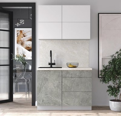 Кухонный гарнитур Интерлиния Мила Шато 1.1А