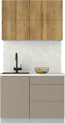 Кухонный гарнитур Интерлиния Мила Шато 1.1А - фото