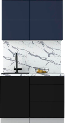 Кухонный гарнитур Интерлиния Мила Шато 1.1А - фото
