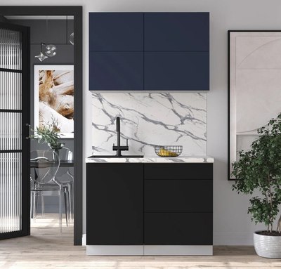 Кухонный гарнитур Интерлиния Мила Шато 1.1А