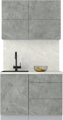 Кухонный гарнитур Интерлиния Мила Шато 1.1А - фото