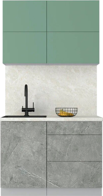 Кухонный гарнитур Интерлиния Мила Шато 1.1А - фото