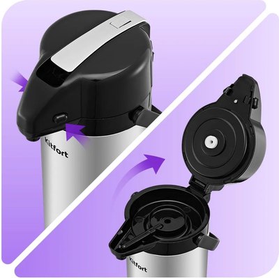 Термос для напитков Kitfort КТ-1257