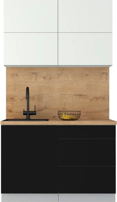 Кухонный гарнитур Интерлиния Мила Шато 1.2А - фото