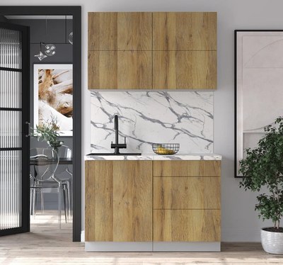 Кухонный гарнитур Интерлиния Мила Шато 1.2А