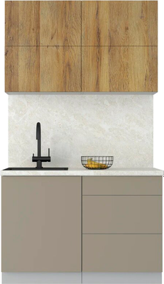 Кухонный гарнитур Интерлиния Мила Шато 1.2А - фото