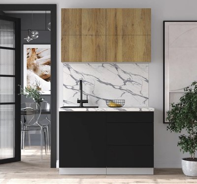 Кухонный гарнитур Интерлиния Мила Шато 1.2А