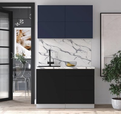 Кухонный гарнитур Интерлиния Мила Шато 1.2А