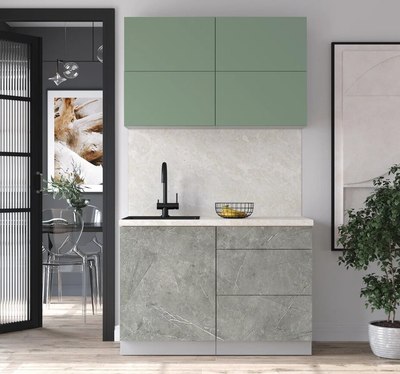 Кухонный гарнитур Интерлиния Мила Шато 1.2А