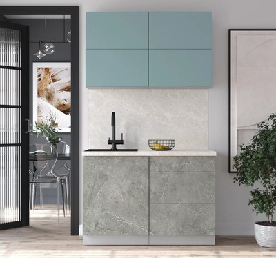 Кухонный гарнитур Интерлиния Мила Шато 1.2А