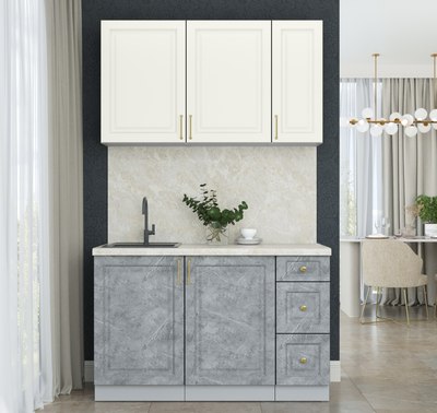 Кухонный гарнитур Интерлиния Мила Шато 1.3А