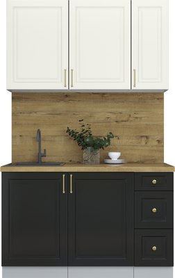 Кухонный гарнитур Интерлиния Мила Шато 1.3А - фото