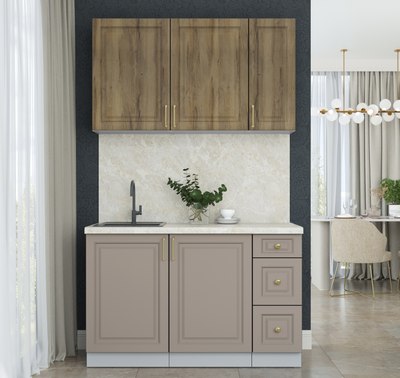 Кухонный гарнитур Интерлиния Мила Шато 1.3А