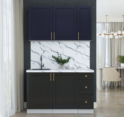 Кухонный гарнитур Интерлиния Мила Шато 1.3А