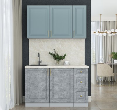 Кухонный гарнитур Интерлиния Мила Шато 1.3А