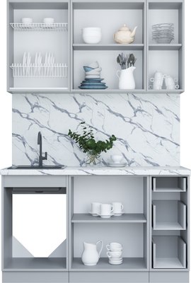 Кухонный гарнитур Интерлиния Мила Шато 1.4А 