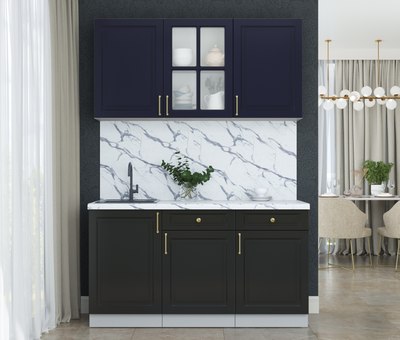 Кухонный гарнитур Интерлиния Мила Шато 1.5А