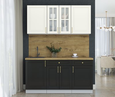 Кухонный гарнитур Интерлиния Мила Шато 1.6А